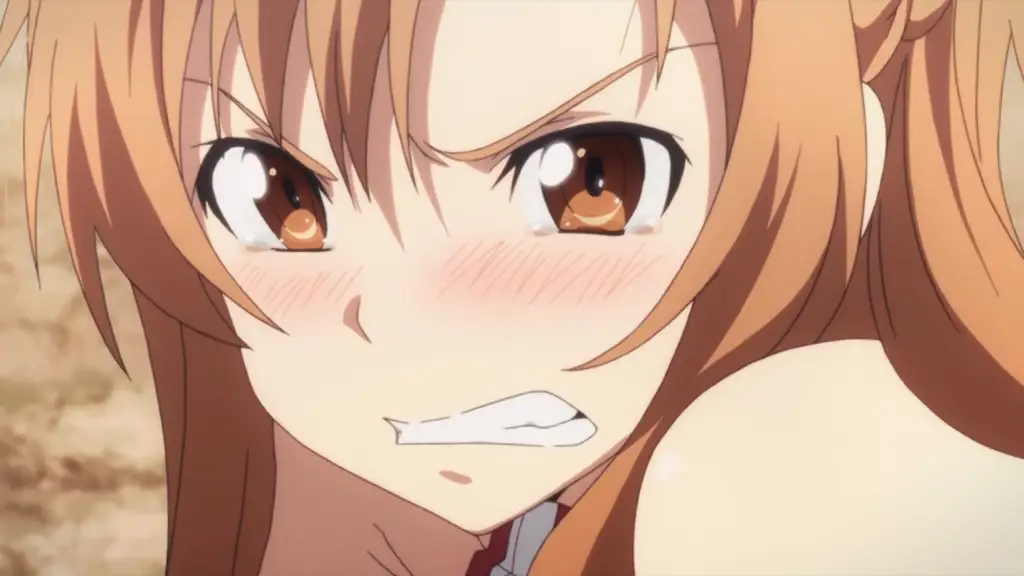 Momen-momen menegangkan dalam SAO Gambar adegan anime Sword Art Online
