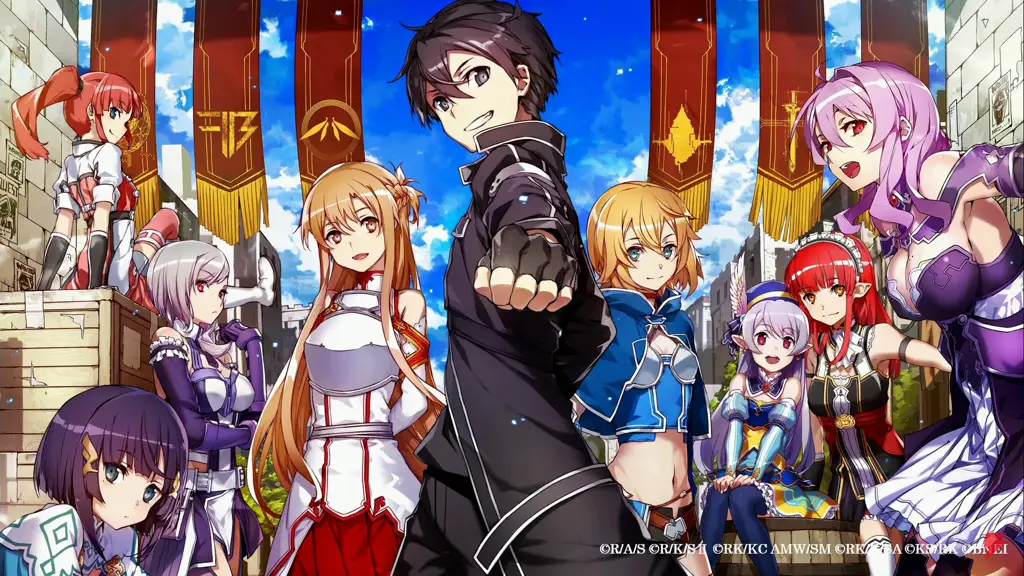 Eksplorasi dunia virtual yang menakjubkan Dunia game Sword Art Online