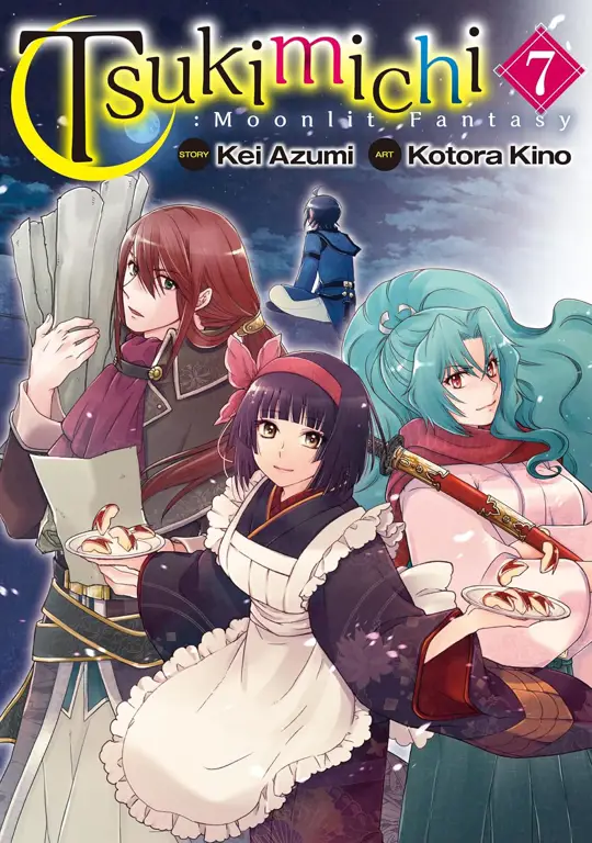 Pemandangan Dunia Fantasi yang Menawan Gambar pemandangan fantasi dari dunia Tsuki ga Michibiku Isekai Douchuu