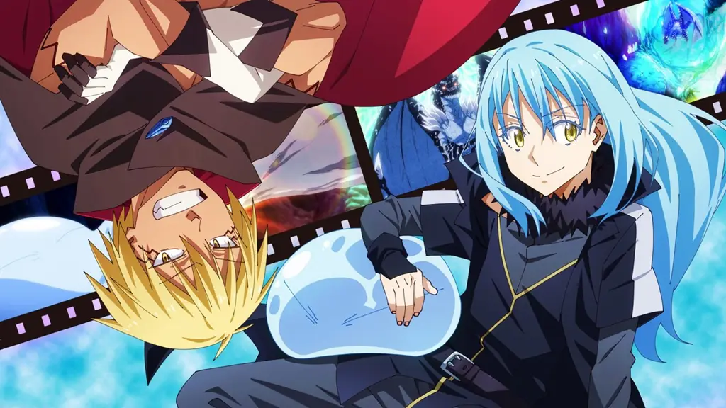 Salah satu adegan epik dari dunia Tensura Adegan menarik dari anime Tensei Shitara Slime Datta Ken
