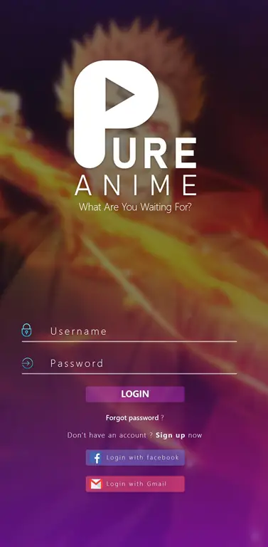 Antarmuka Situs Streaming Anime Gambar antarmuka situs streaming anime