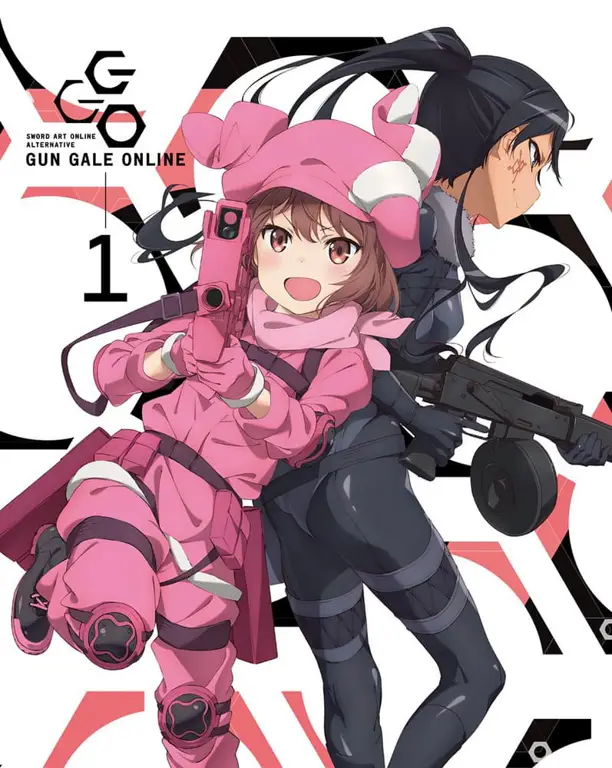 Petualangan Kirito di Dunia Gun Gale Online Gambar Kirito dalam Gun Gale Online