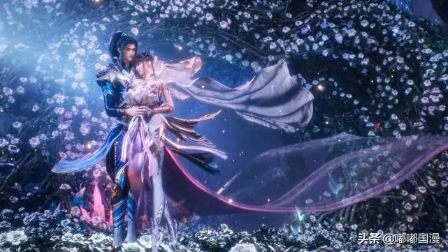 Kisah cinta Tang San dan Xiao Wu Tang San dan Xiao Wu dalam anime Soul Land