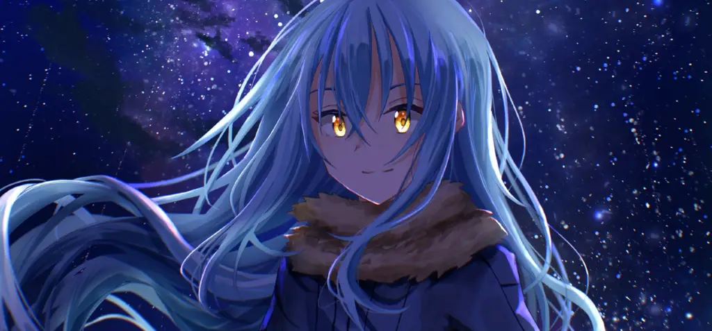 Adegan epik dari anime Tensura Gambar adegan dari anime Tensura