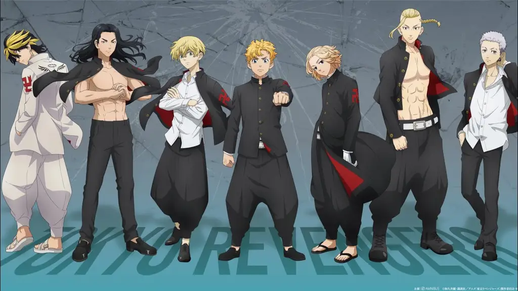 Para Tokoh Tokyo Revengers Karakter-karakter utama dalam anime Tokyo Revengers