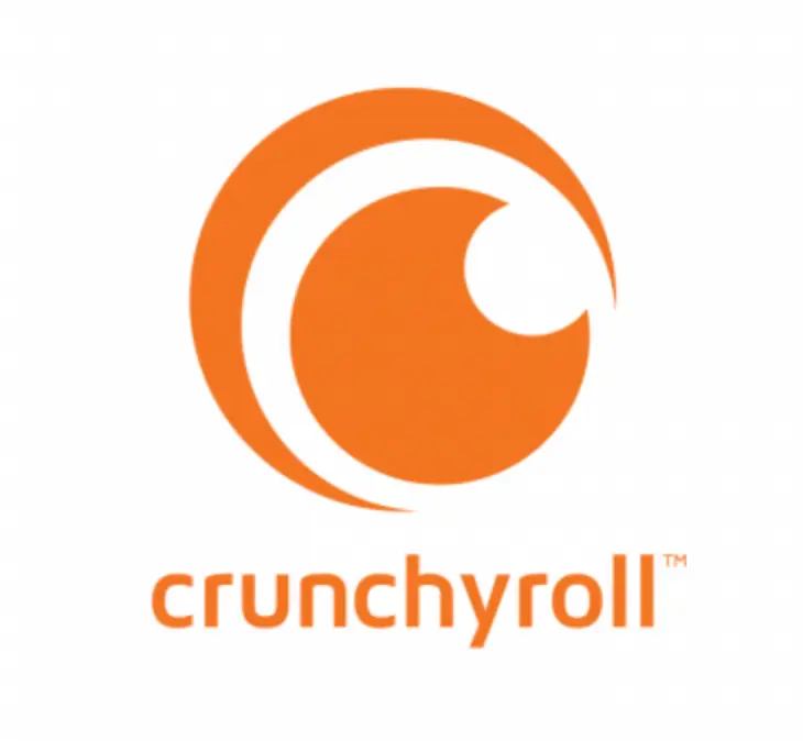 Streaming anime secara legal dan aman Logo platform streaming Crunchyroll