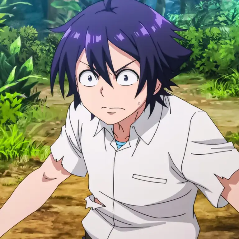 Karakter Utama Seiichi Hiiragi Gambar Seiichi Hiiragi dari Shinka no Mi