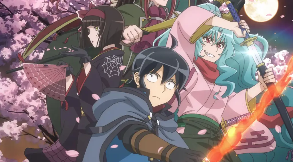 Potret Makoto yang Tampan dan Kuat Gambar Makoto, karakter utama dalam anime Tsuki ga Michibiku Isekai Douchuu