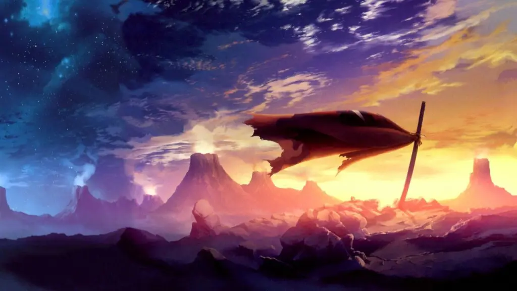 Pemandangan Menawan Dunia Isekai Gambar pemandangan indah dari dunia isekai dalam anime Tsuki ga Michibiku Isekai Douchuu