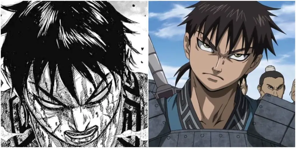Ilustrasi yang menunjukkan perbedaan gaya seni dalam anime Perbandingan berbagai gaya seni anime