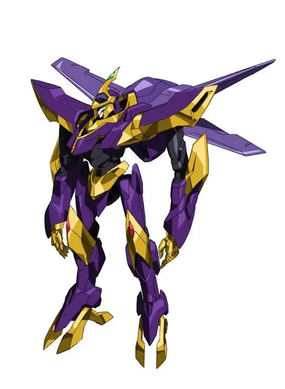 Mecha robot yang canggih dan keren di dunia Code Geass Gambar mecha robot dalam Code Geass