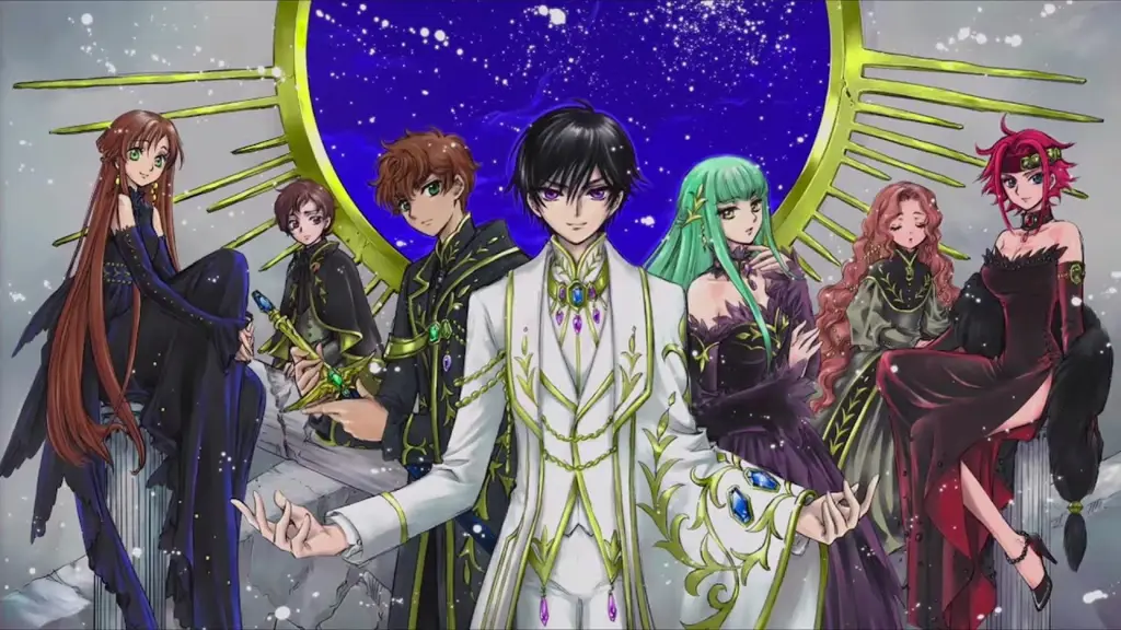 Plot Code Geass yang rumit dan penuh kejutan Gambar yang menggambarkan plot Code Geass yang rumit