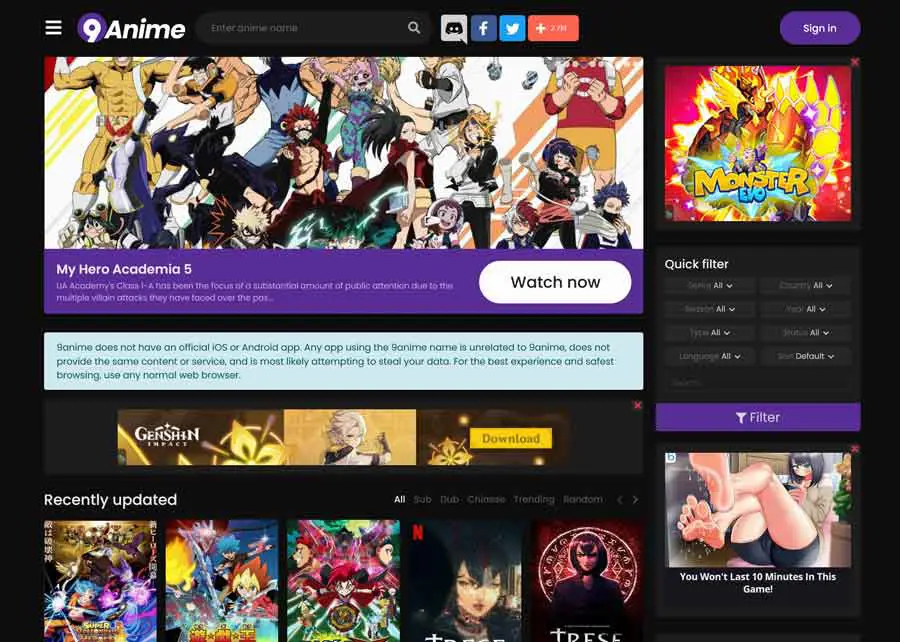 Bebas Sensor! Temukan Anime Favoritmu di Situs-situs Ini