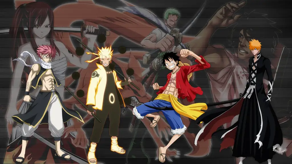 Menonton Anime Bersama Teman Sejumlah penggemar anime dari berbagai latar belakang sedang menonton bersama