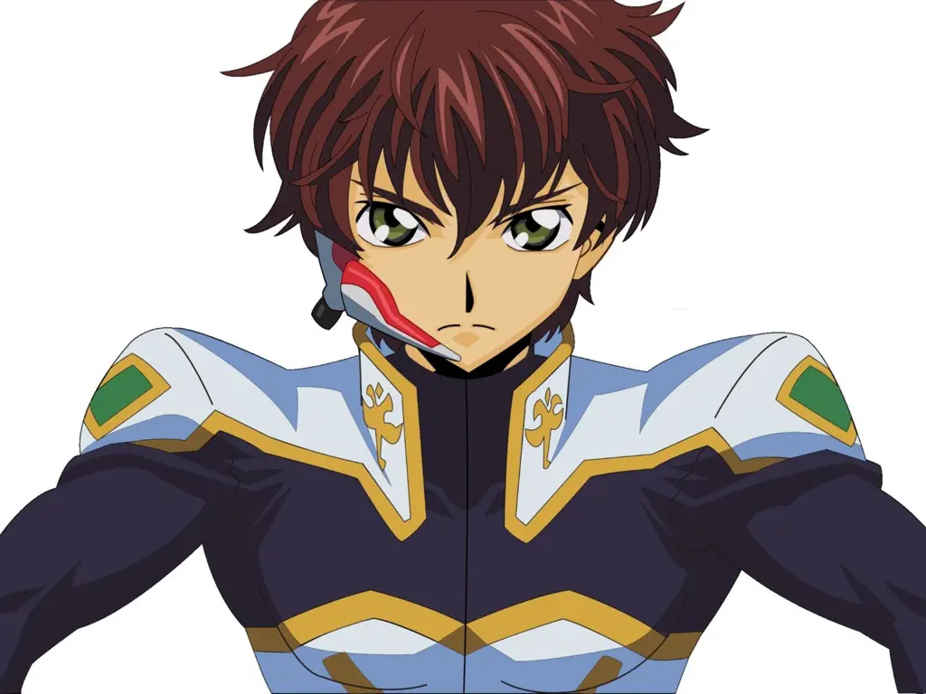 Suzaku dan Konfliknya Suzaku Kururugi, karakter penting dalam Code Geass