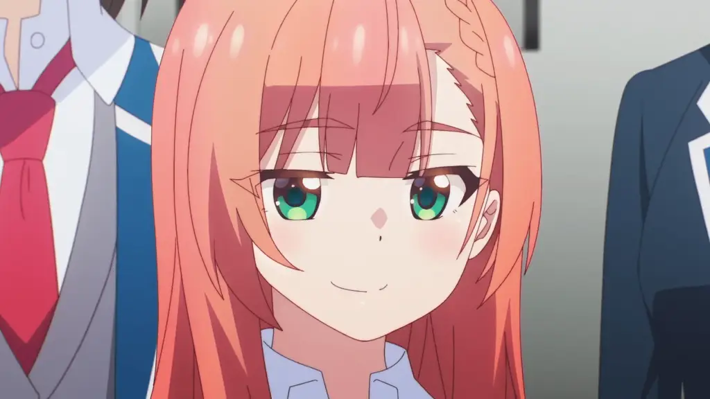 Ilustrasi yang membandingkan desain karakter utama dan pendukung Perbandingan desain karakter dalam anime Yumemiru Danshi wa Genjitsushugisha