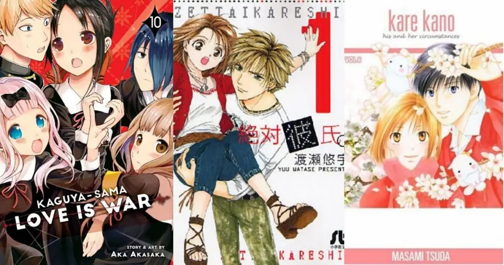 Hubungan Romantis dalam Anime Semi Gambar karakter anime dengan hubungan romantis