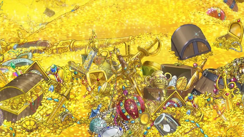 Harta karun legendaris One Piece Gambar harta karun One Piece