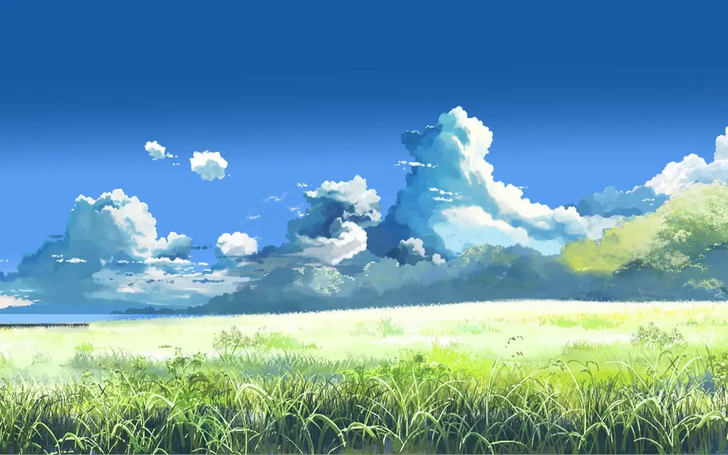 Suasana tenang yang ditampilkan dalam anime Pemandangan anime yang tenang dan damai