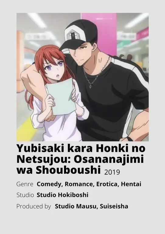 Momen Romantis Yubisaki kara Adegan menarik dari anime Yubisaki kara