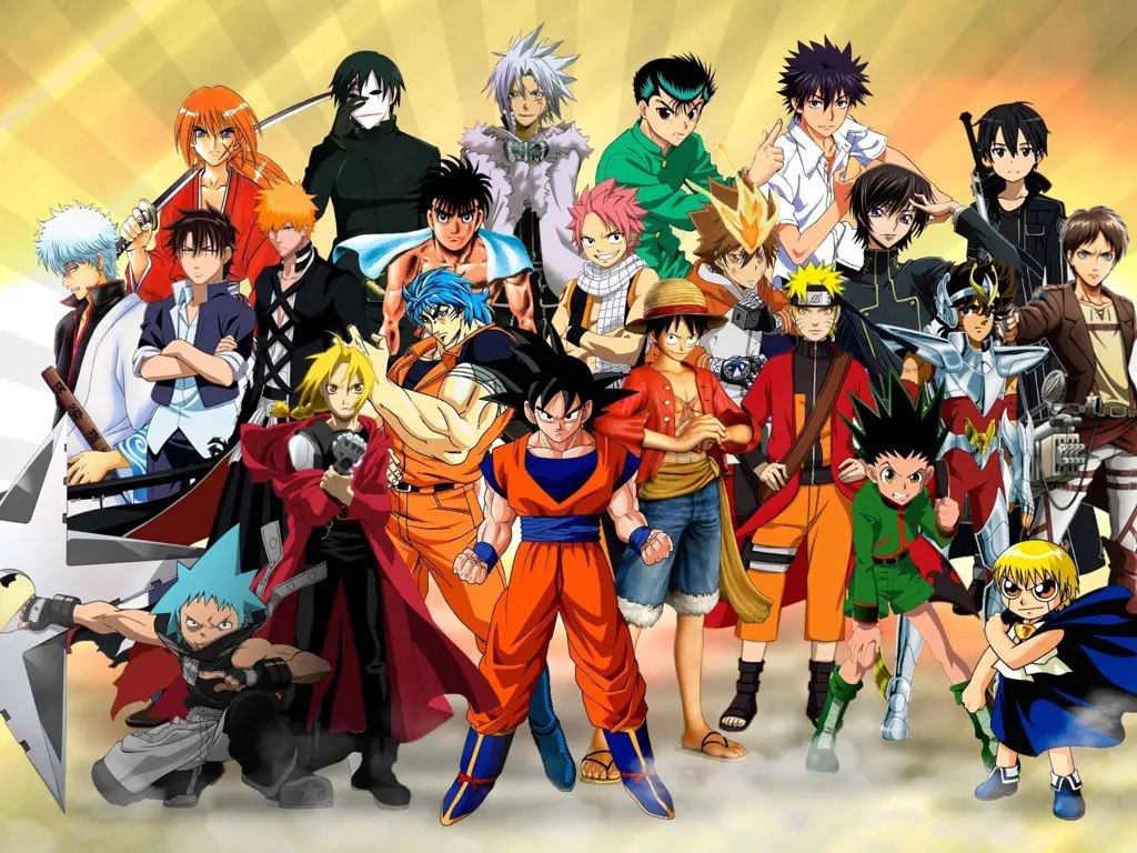 Berbagai Poster Anime Gambar berbagai poster anime