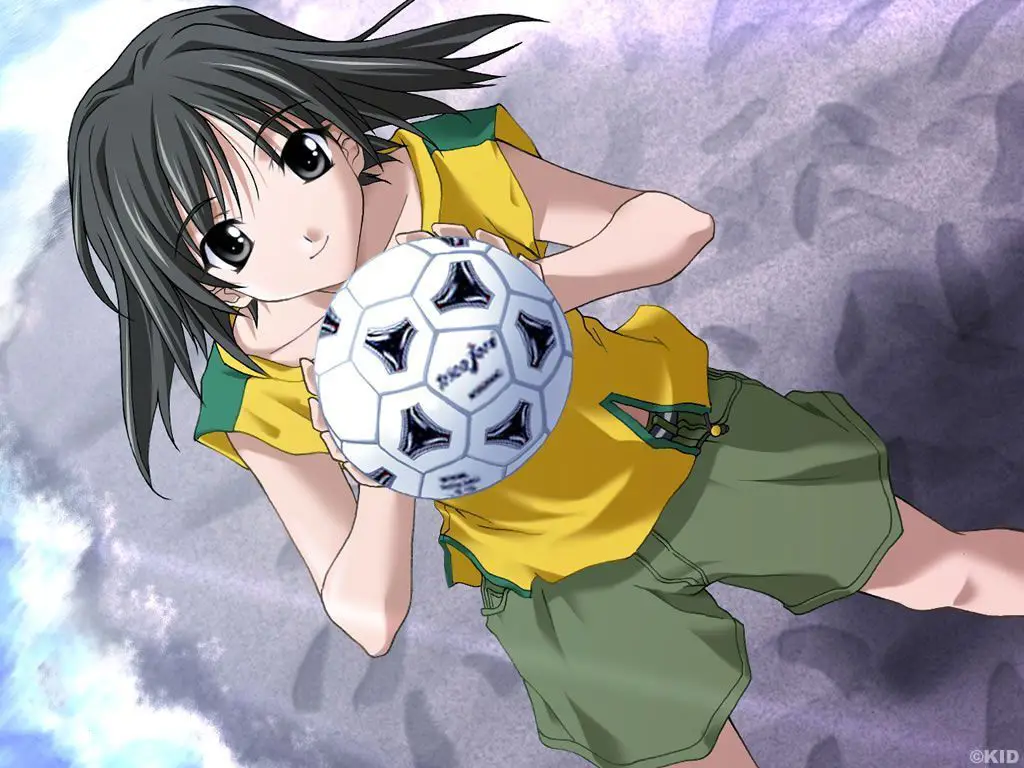 Adegan Pertandingan Sepak Bola yang Menegangkan Adegan pertandingan sepak bola dalam anime Ao Ashi