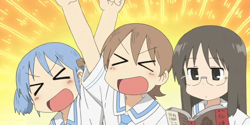 Menonton Anime Bersama Teman Menonton anime bersama teman