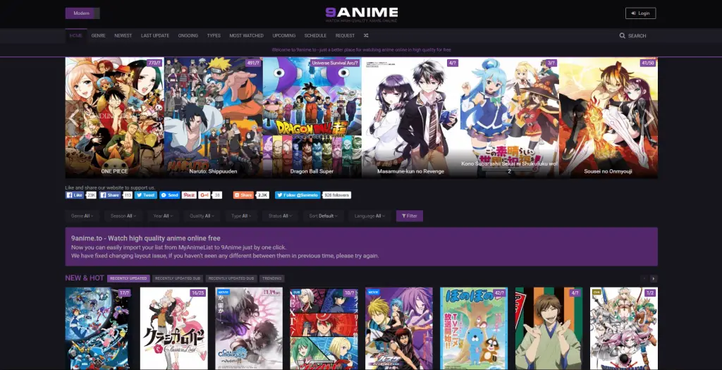 Urutan Nonton Anime Free Terbaik Sepanjang Masa