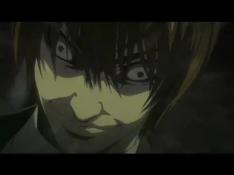 Adegan menegangkan dari anime Death Note