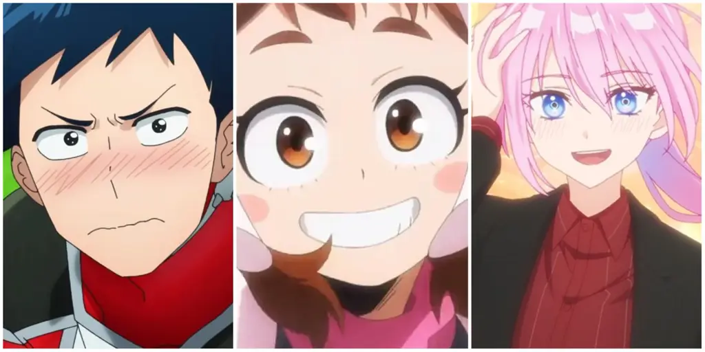 Menikmati anime bersama Para penggemar anime sedang menonton bersama-sama dengan gembira
