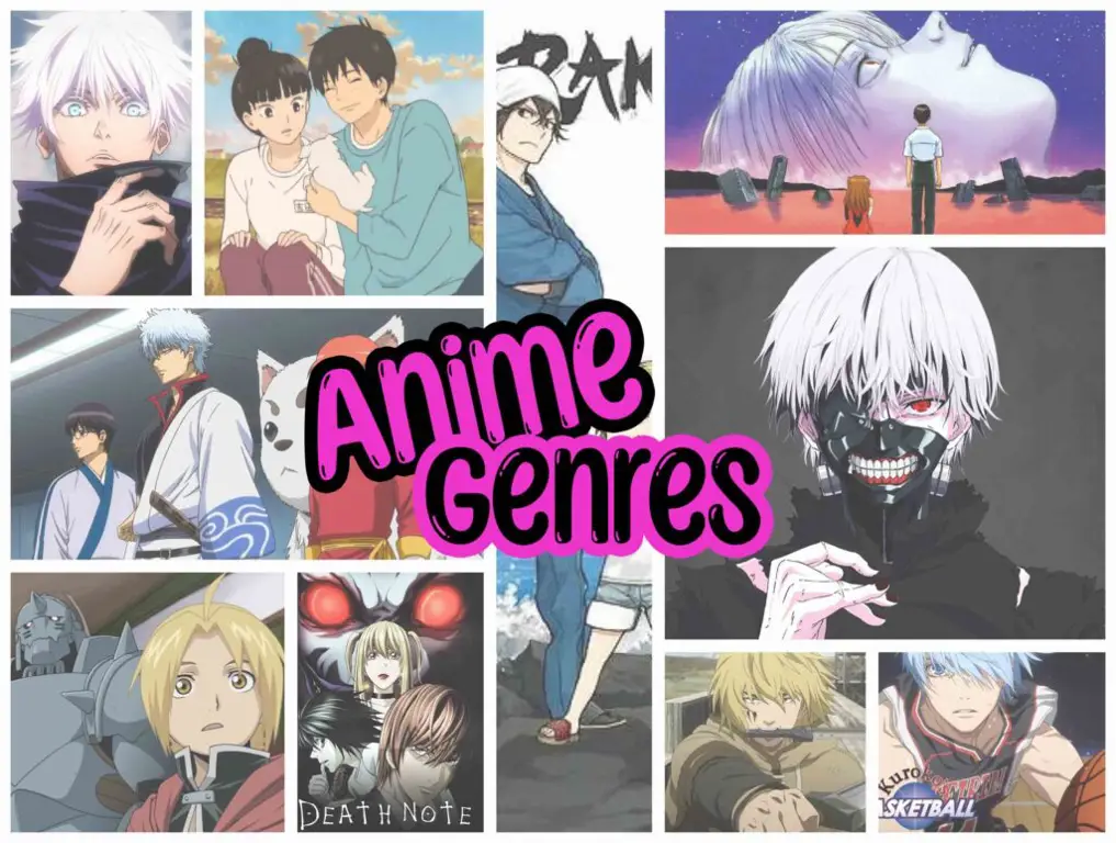 Genre Anime yang Beragam Berbagai genre anime yang tersedia
