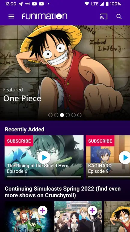Aplikasi Streaming Anime Terbaik di Indonesia Gambar berbagai aplikasi streaming anime terbaik di Indonesia