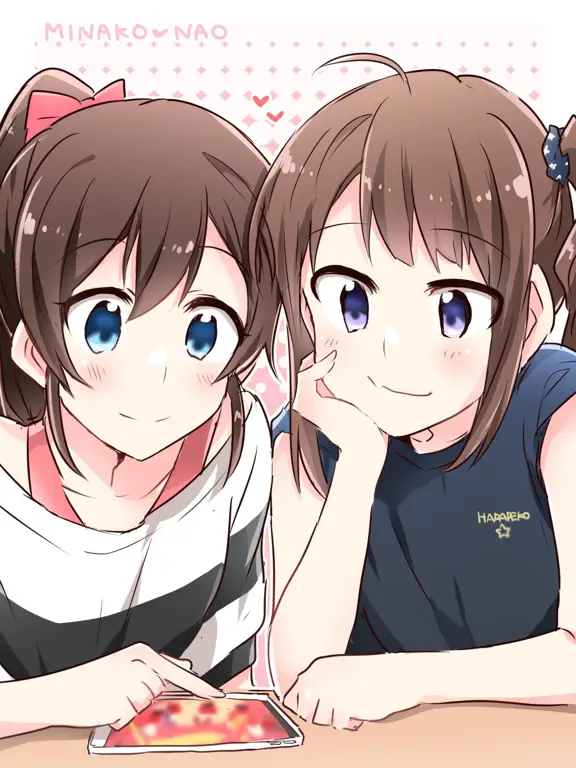 Menikmati Anime Bersama Teman Gambar orang-orang menonton anime bersama