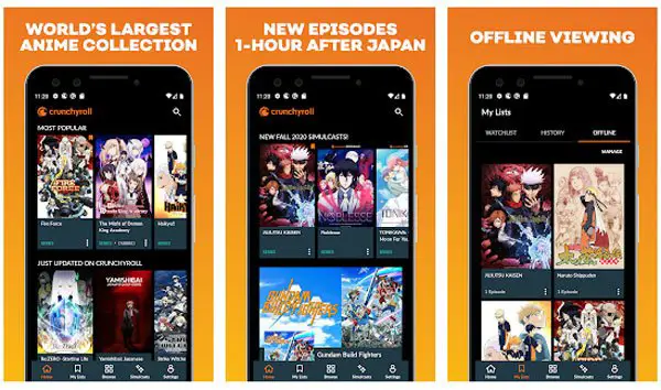 Aplikasi Streaming Anime Terbaik Gambar berbagai aplikasi streaming anime terbaik