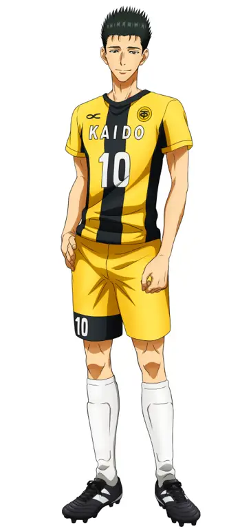 Karakter-karakter utama dalam anime Ao Ashi Gambar karakter-karakter anime Ao Ashi