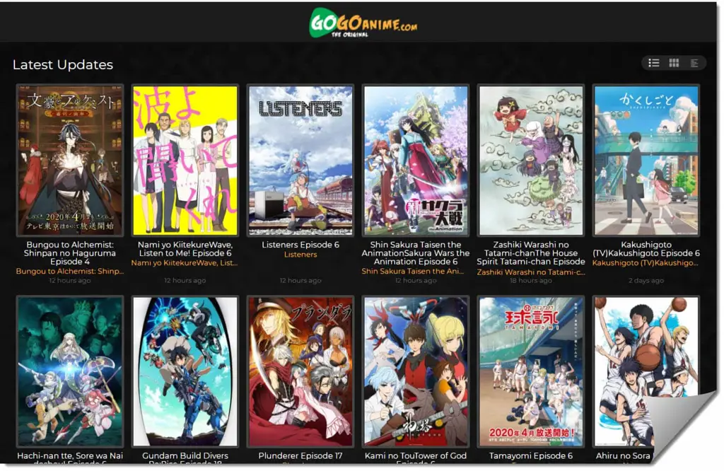 Situs Streaming Anime Gratis Gambar berbagai pilihan situs streaming anime gratis