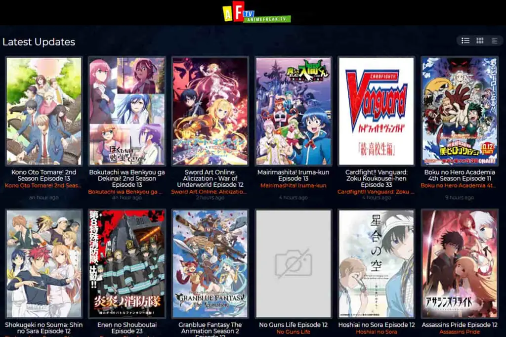 Alternatif Aman Menonton Anime Contoh layanan streaming anime legal