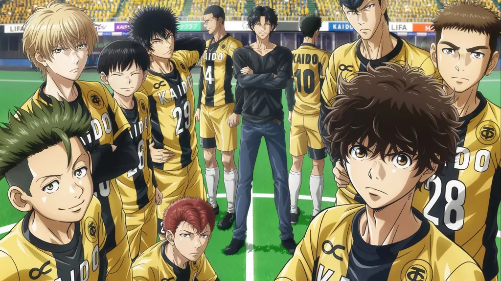 Para Pemain Utama Ao Ashi Karakter-karakter utama dalam anime Ao Ashi