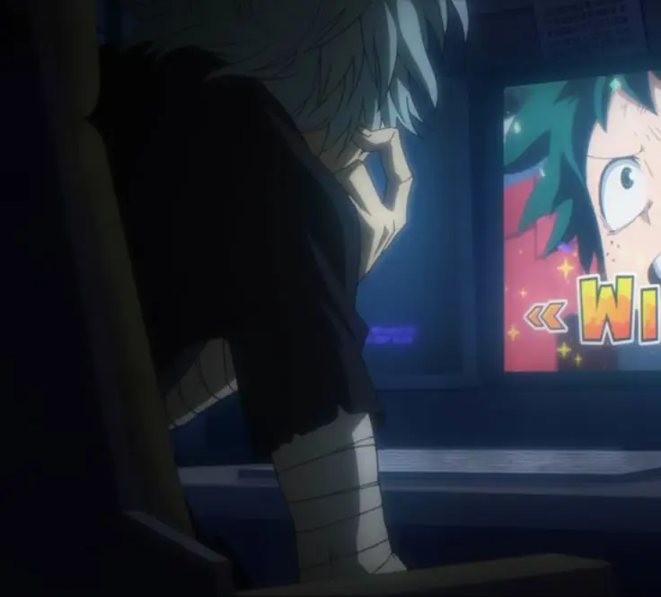 Karakter Anime Menikmati Film Gambar karakter anime menonton TV