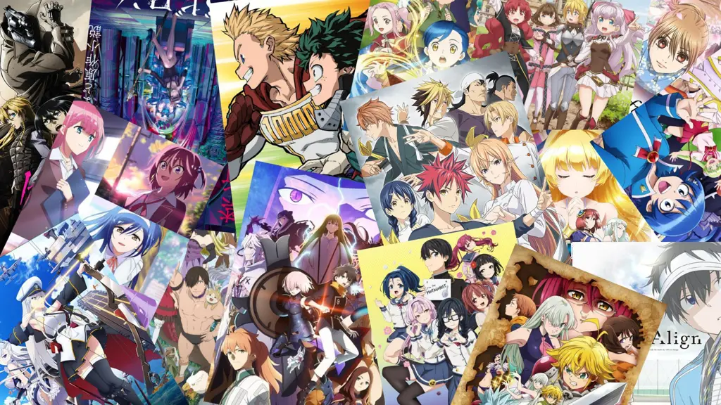Koleksi Anime Populer Kumpulan gambar cuplikan dari berbagai anime populer