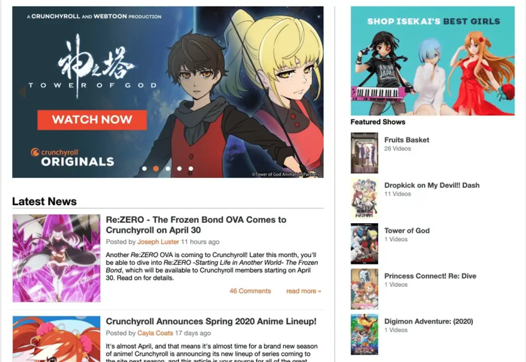 Perbandingan Platform Streaming Anime Perbandingan berbagai platform streaming anime