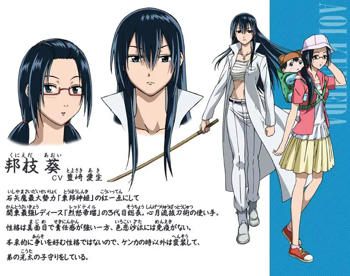 Karakter-karakter utama Beelzebub Gambar karakter-karakter utama dalam anime Beelzebub