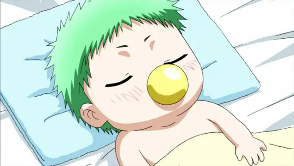 Baby Beel yang Menggemaskan Gambar Baby Beel, bayi raja iblis dalam anime Beelzebub