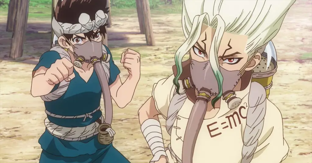 Senku Ishigami, sang jenius yang membangun kembali peradaban Senku Ishigami, tokoh utama dalam anime Doctor Stone