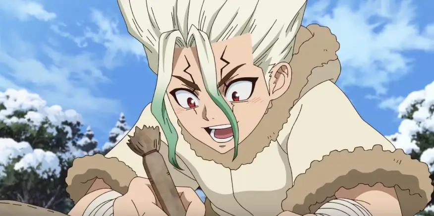 Gambar Kingdom of Science dalam anime Doctor Stone
