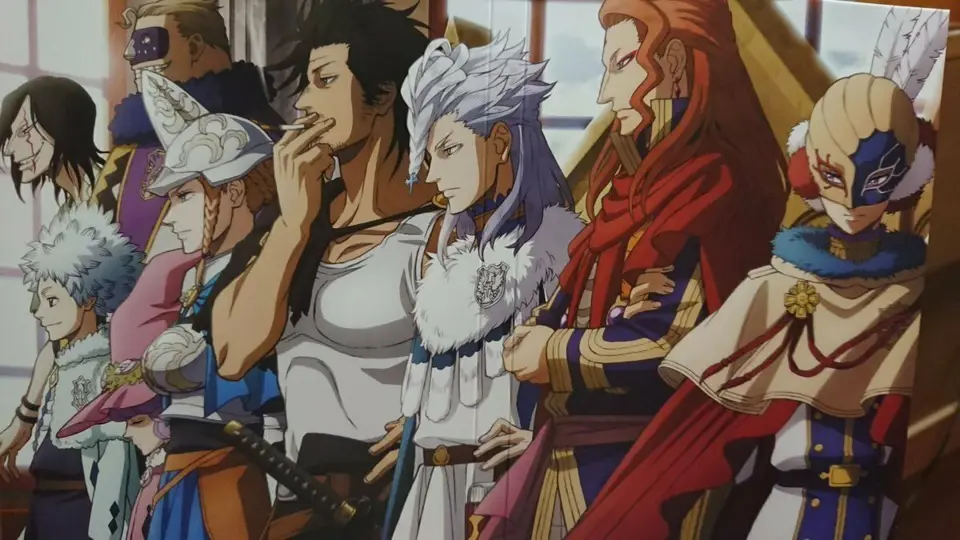 Pertarungan Sihir yang Menakjubkan Gambar pertarungan sihir dalam anime Black Clover