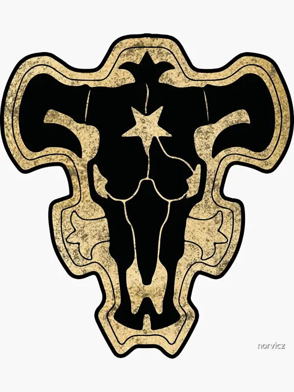 Logo Black Clover Logo anime Black Clover