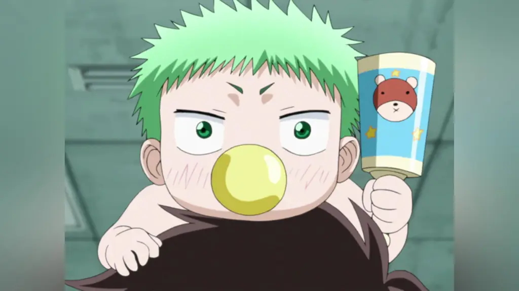 Kegemasan Baby Beel Bayi Beel yang menggemaskan dalam anime Beelzebub