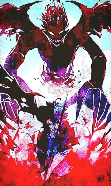 Pertarungan sihir yang epik dalam anime Black Clover Gambar pertarungan sihir yang menegangkan dari anime Black Clover