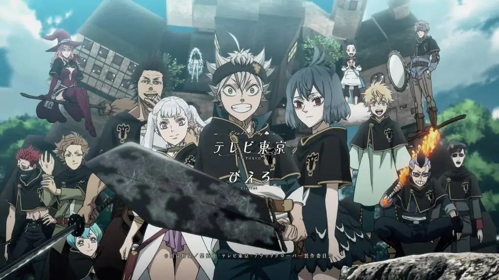 Karakter-karakter ikonik Grup karakter utama Black Clover